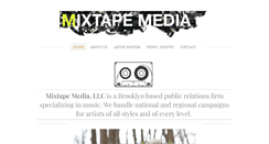 Desktop Screenshot of mixtape-media.com